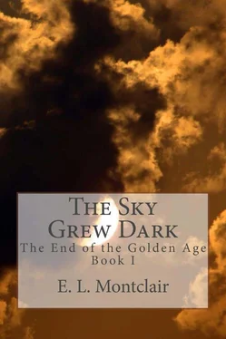 E. Montclair The Sky Grew Dark обложка книги