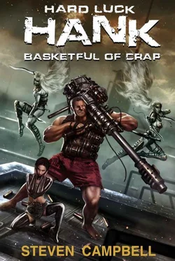 Steven Campbell Hard Luck Hank: Basketful of Crap обложка книги