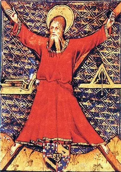 Апостол Андрей распятый на косом кресте Франция якобы 14061415 годы В - фото 369