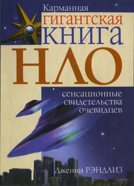 Дженни Рэндлиз НЛО. Сенсационные свидетельства очевидцев обложка книги