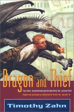 Timothy Zahn Dragon and Thief обложка книги