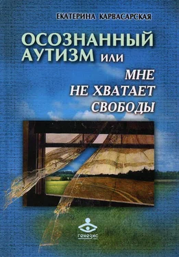 Екатерина Карвасарская Осознанный аутизм, или Мне не хватает свободы обложка книги