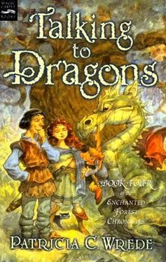 Patricia Wrede Talking to Dragons обложка книги