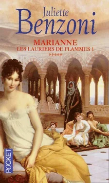 Juliette Benzoni Les lauriers de flammes (1ère partie) обложка книги