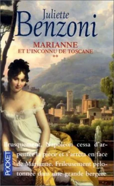 Juliette Benzoni Marianne, et l’inconnu de Toscane обложка книги