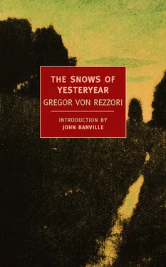 Gregor von Rezzori The Snows of Yesteryear обложка книги