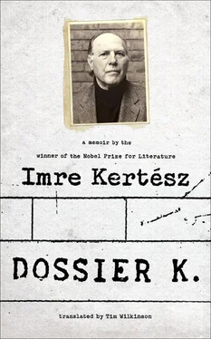 Imre Kertesz Dossier K: A Memoir обложка книги