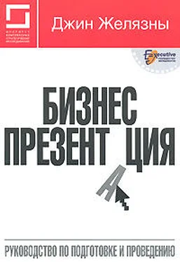 Джин Желязны Бизнес-презентация: Руководство по подготовке и проведению обложка книги