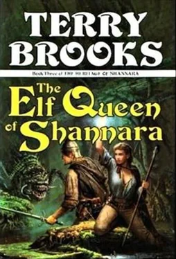 Терри Брукс The Elf Queen of Shannara обложка книги