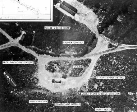 Closeup of missile launch position Sagua la Grande NARA General Igor - фото 24