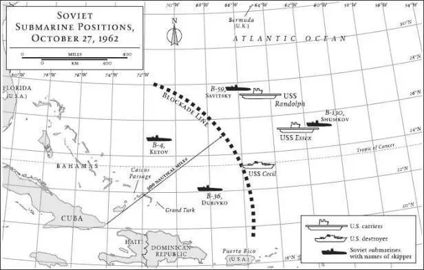 Soviet Submarine Positions October 27 1962 Earlier in the afternoon the - фото 43