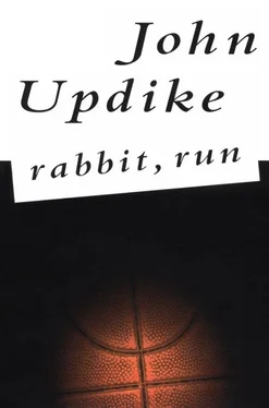 John Updike Rabbit, Run обложка книги