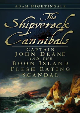 Adam Nightingale The Shipwreck Cannibals обложка книги