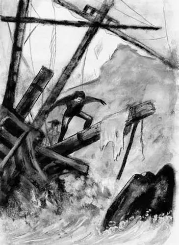 Captain John Deane crossed the broken mast of the Nottingham Galley in order to - фото 3
