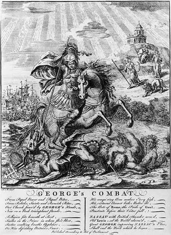12 Hanoverian propaganda An illustration showing George II victorious over the - фото 28