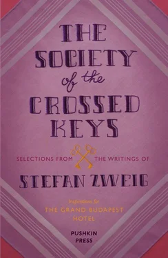 Stefan Zweig The Society of the Crossed Keys обложка книги