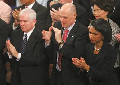 With Defense Secretary Robert Gates Treasury Secretary Hank Paulson and Labor - фото 102