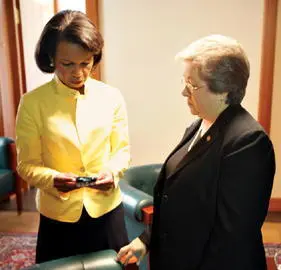 The best personnel decision that I made when I became secretary of state was to - фото 125