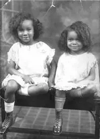 My mother Angelena right at three and her sister Mattie at five The - фото 7
