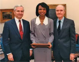 A close mentor and friend Gen Brent Scowcroft right invited me to work at - фото 44