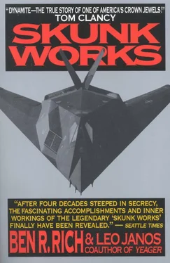 Ben Rich Skunk Works обложка книги