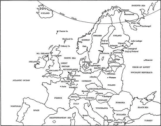 1 Northern Europe in 1939 In April 1938 came the first sign that Russia was no - фото 1