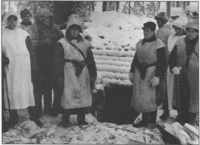 Finnish defenders of the Kollaa River line Photographic Center of the General - фото 13