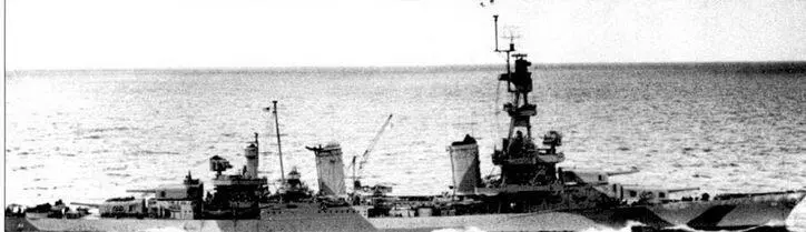 Пенсакола и систершип Солт Лэйк Сити СА25 с октября 1943 по май 1944 - фото 17