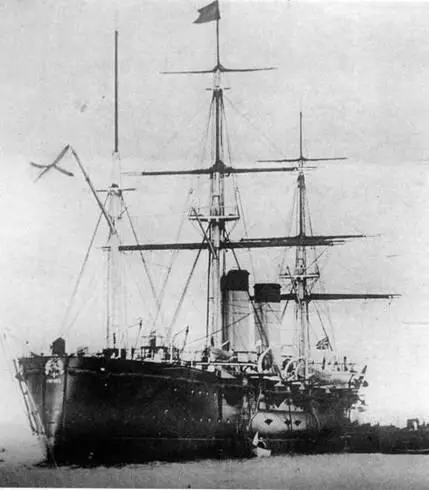 1895 г Рюрик на Кильском рейде 1895 г Рюрик на Кильском рейде - фото 88