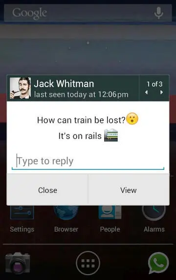 Отображение сообщений WhatsApp скриншот playgooglecom Многие называли - фото 12
