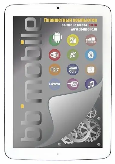 bbmobile Techno 90 3G Корпус белый прорезиненный и по дизайну он как раз - фото 22