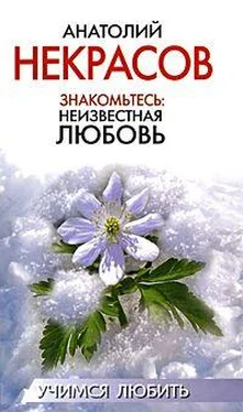 Анатолий Некрасов Знакомьтесь: неизвестная любовь обложка книги