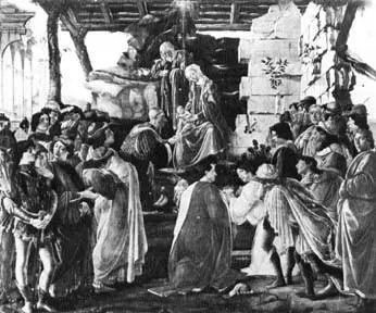 9 Botticellis Adoration of the Magi As suggested on page 109 the young man - фото 11