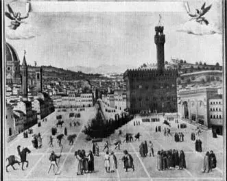 16 The execution of Savonarola in the Piazza della Signoria on 23 May 1498 by - фото 18