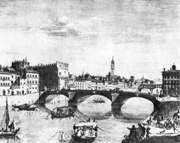 19 The Ponte Santa Trinità was rebuilt by Bartolommeo Ammanati between 1567 - фото 21