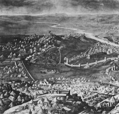 22 Florence at the time of the siege of 152930 as depicted by Giorgio Vasari - фото 24