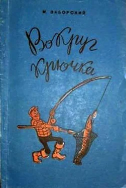 Михаил Заборский Вокруг крючка обложка книги