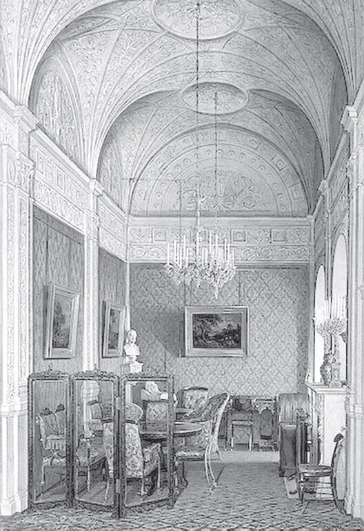 ЭП Гау Будуар императрицы Александры Федоровны 1871 г ЭП Гау Ванная - фото 132