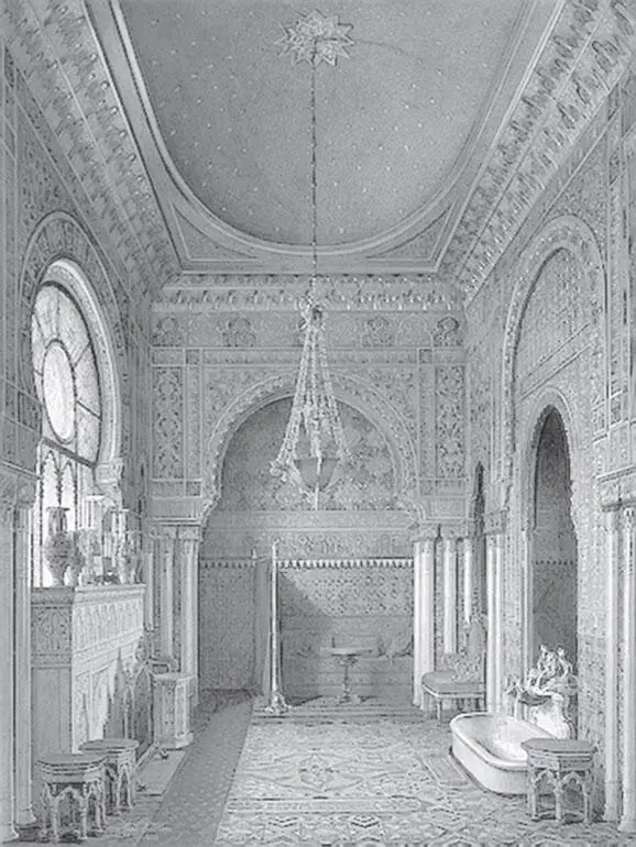 ЭП Гау Ванная императрицы Александры Федоровны 1870 г ЭП Гау Кабинет - фото 133