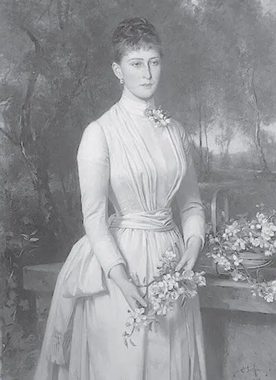 КР Зон Портрет великой княгини Елизаветы Федоровны 1885 г При этом следует - фото 154