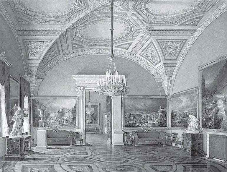 ЭП Гау Второй зал Военной галереи 1866 г ЭП Гау Третий зал Военной - фото 176