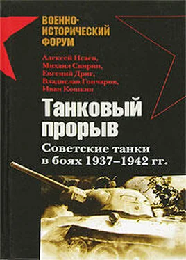 Михаил Свирин Танковый прорыв. Советские танки в боях 1937—1942 гг. обложка книги