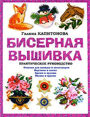 Галина Капитонова Бисерная вышивка: Практическое руководство обложка книги