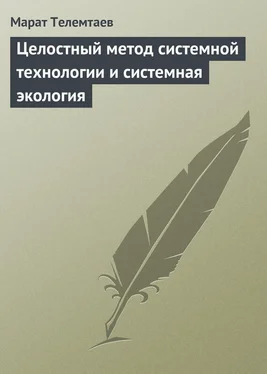 Марат Телемтаев Целостный метод системной технологии и системная экология обложка книги