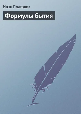 Иван Платонов Формулы бытия обложка книги