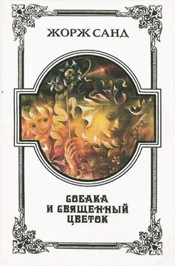 Жорж Санд Собака и Священный цветок обложка книги