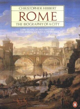 Christopher Hibbert Rome. The Biography of the City обложка книги