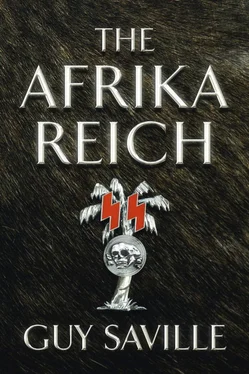 Guy Saville The Afrika Reich обложка книги