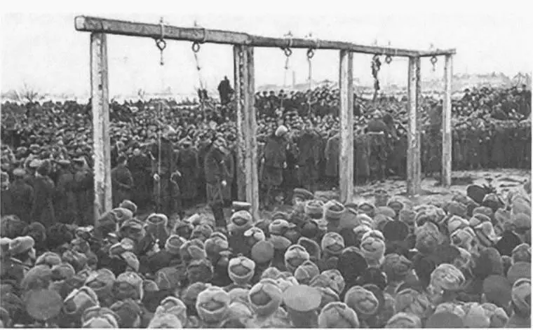 Казнь нацистских преступников в Риге 1946 г Первомайский парад в Риге - фото 63