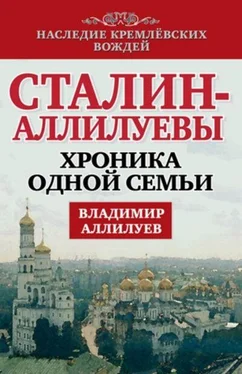 Владимир Аллилуев Сталин – Аллилуевы. Хроника одной семьи обложка книги